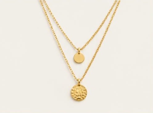 Gold-tone Layered Necklace