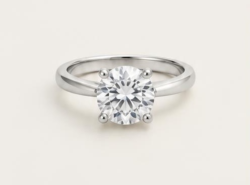 Silver-tone Clear Stone Ring, photo 1