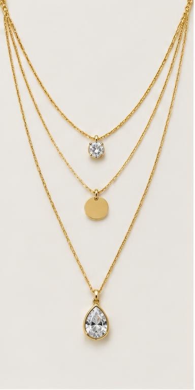 Layered necklace