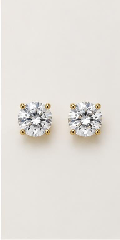 Crystal studs