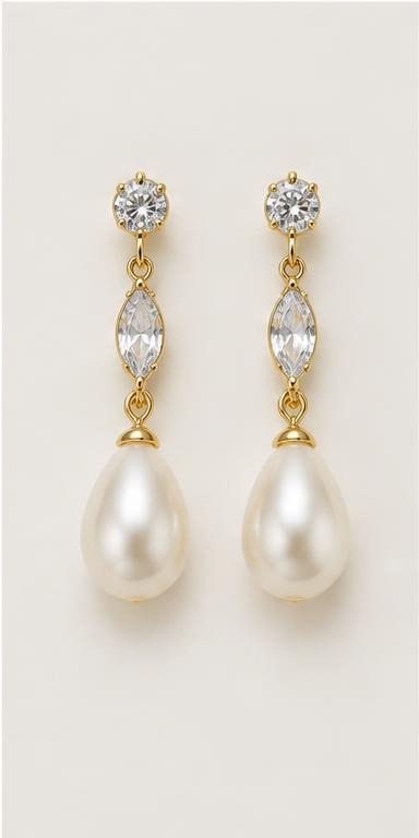Drop earrings